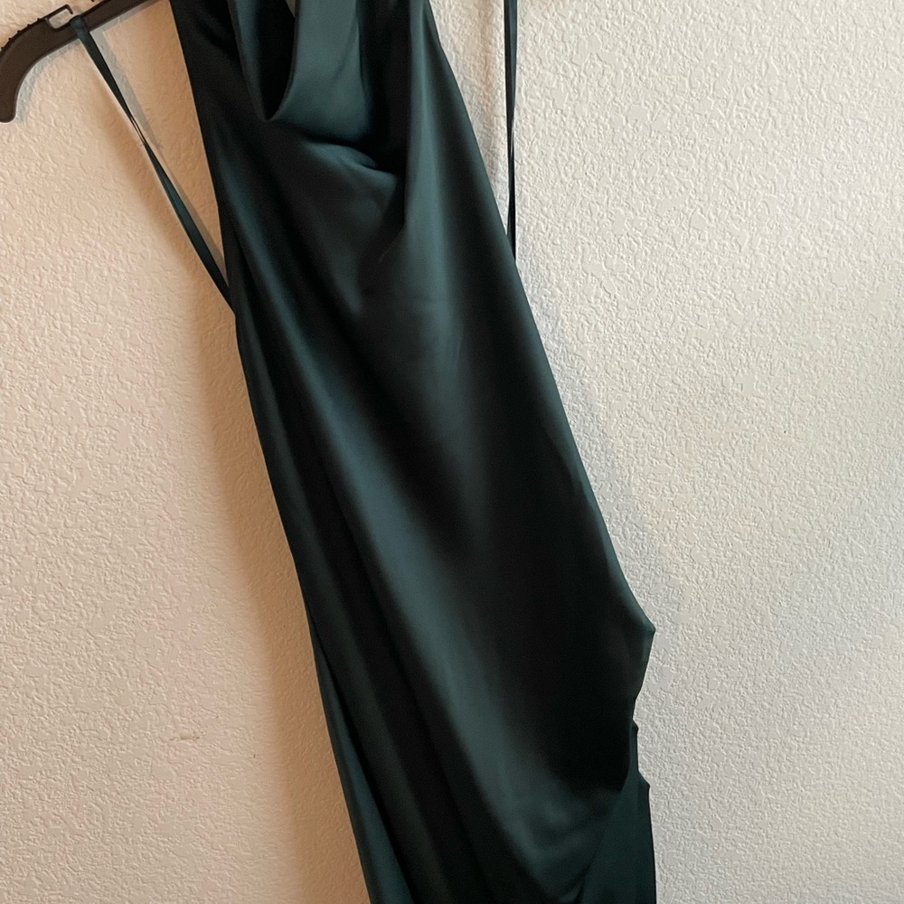 Gianni Bini Dark Green Mini Dress - Picture 5 of 10